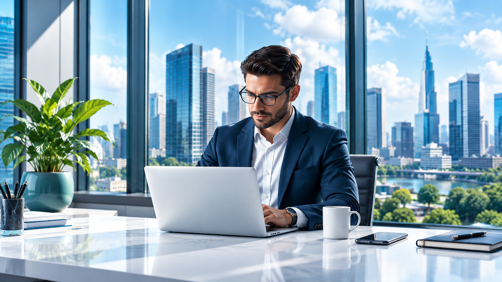 Financial professional using the PROFIX platform